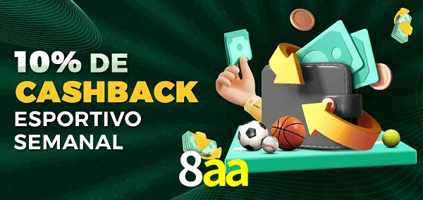 10% de bônus de cashback na 8aa